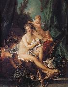 Francois Boucher The Toilette of Venus painting